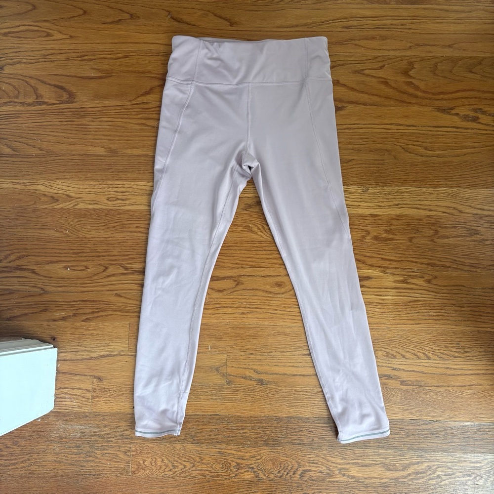 Athleta small Light pink High-Rise cropped Leggings workout gym exercise yoga